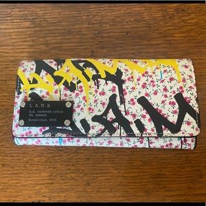 L.A.M.B. graffiti wallet